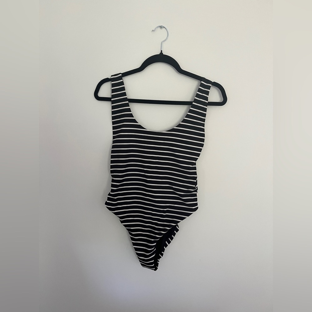 Aerie Stripped Swimsuit - Size L
